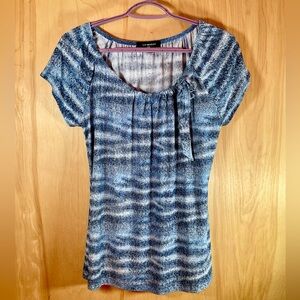Liz McCoy Slinky Short sleeve blouse - EUC